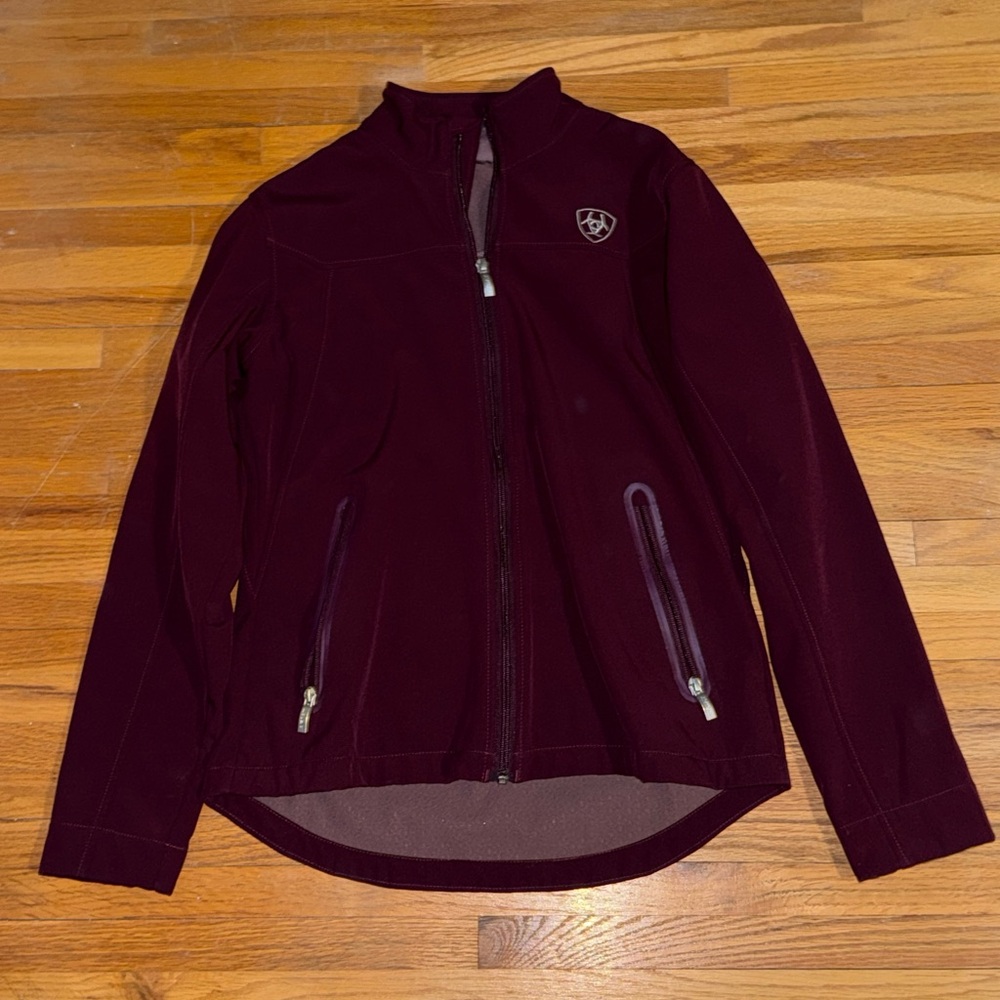 Ariat Women's Deep Burgundy softshell Jacket